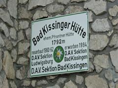 Bad Kissinger Hütte