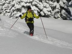 women in mountains