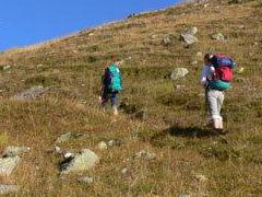 women in mountains